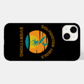 phone case for surf lover Case-Mate iPhoneケース (裏面 (横))