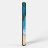 Phone Case “Live Aloha” Palm tree over water Maui  iPhoneケース (右側面)