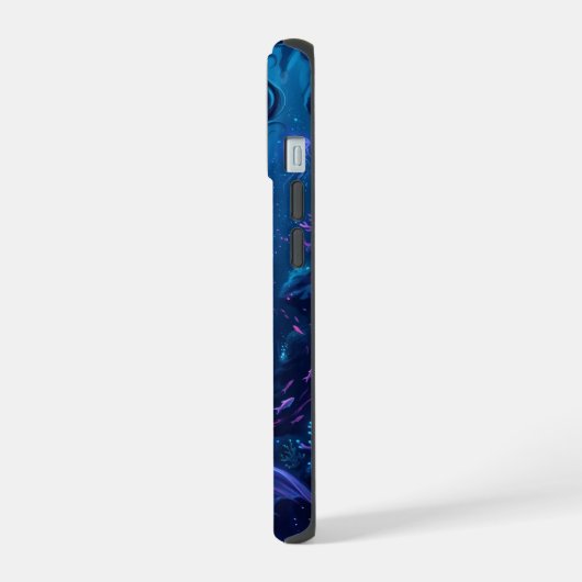 phone case mermaid iPhone 15ケース (左側面)