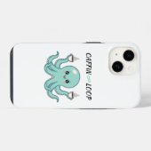 Phone Case – Octopus Coffee Design iPhoneケース (裏面横)