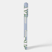 phone case periwinkle with white flowers Case-Mate iPhoneケース (裏面 / 右)