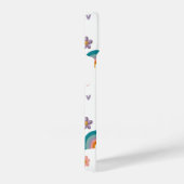 Phone Case – Rainbow and Flowers Cute Design iPhoneケース (右側面)