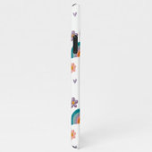 Phone Case – Rainbow and Flowers Cute Design iPhoneケース (右側)