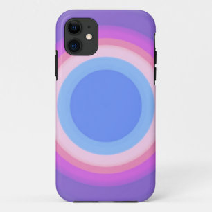 Phone Case w/Pastel Bull's Eyeデザイン~ 8.29.24.1 iPhone 11 ケース