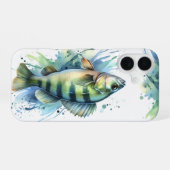 Phone case - Watercolor Series: パーチ iPhone 16ケース (裏面横)