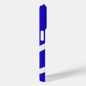 Phone Case – White Lines on Blue Case-Mate iPhoneケース (裏面 / 右)