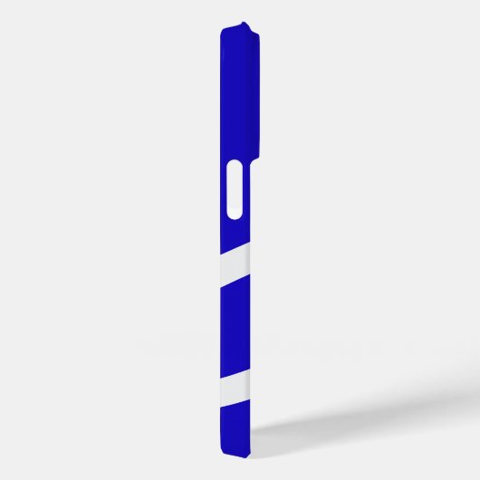 Phone Case – White Lines on Blue Case-Mate iPhoneケース (裏面 / 右)
