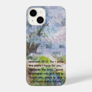 phone case with Bible verse iPhone 14ケース