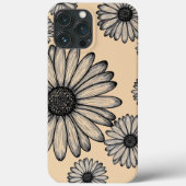 Phone case with daisy design, Floral phone case Case-Mate iPhoneケース (裏面)