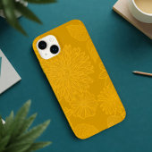 Phone case with daisy design, Floral phone case Case-Mate iPhoneケース