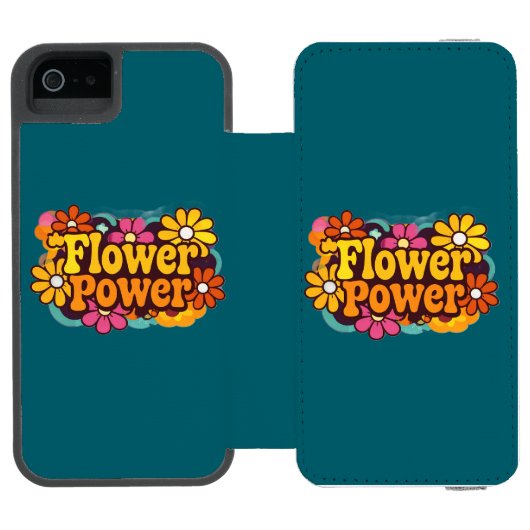 Phone Cases | Tech Accessories | 70s | Retro | Flo Incipio iPhoneウォレットケース (フォリオ Open)