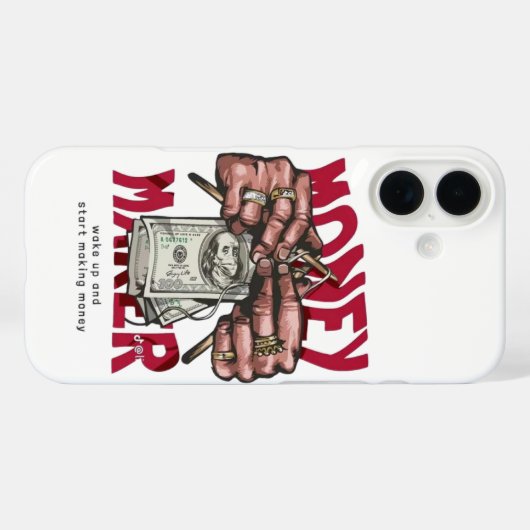 phone cover money maker Case-Mate iPhoneケース (裏面 (横))
