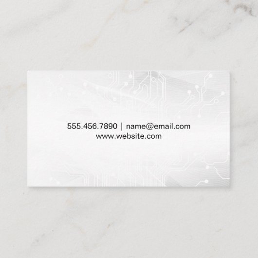 Phone Techロゴ 名刺 (裏面)