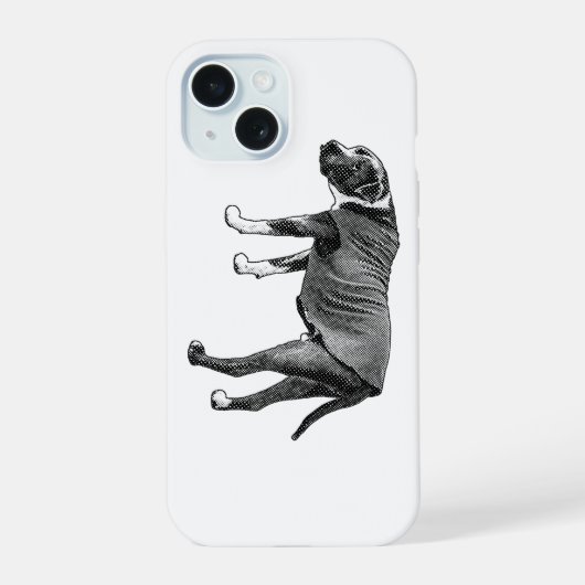 Phone Vest, Calm Guard iPhone 15ケース (裏面)
