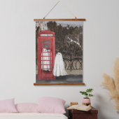 Phonebox幽霊 吊り下げ型タペストリー (寝室)