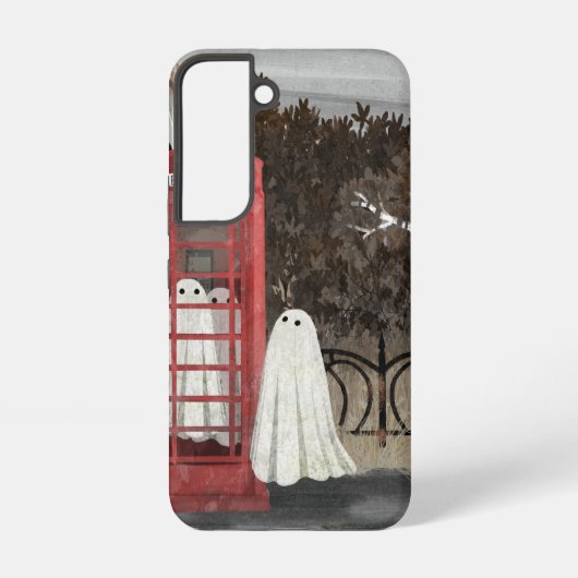 Phonebox幽霊 Samsung Galaxyケース (裏面)