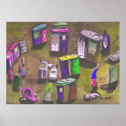 「PhoneHenge」 ポスター (正面)