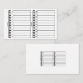 phones card 名刺 (正面/裏面)