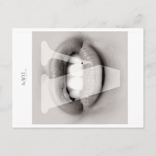 Phonetic Love Mouth Art V ポストカード (正面)