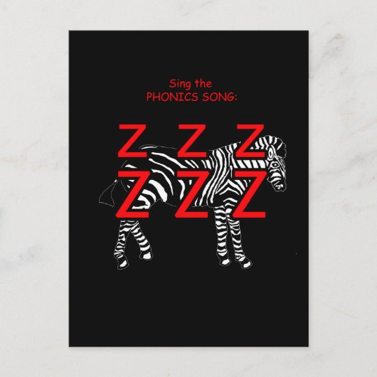 phonicsはがき又はフラッシュカード ポストカード (正面)