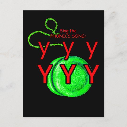 phonicsはがき又はフラッシュカード ポストカード (正面)