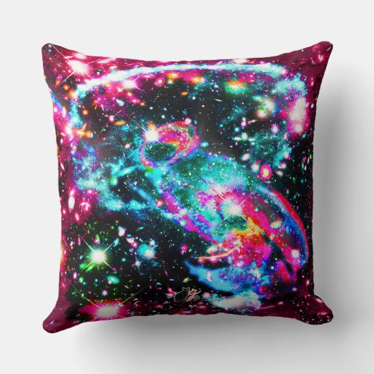 Phosphorescence Star Field Pillow クッション (裏面)