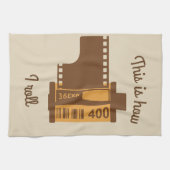 Photagrapherのこれは私が台所タオルをいかに転がるかです キッチンタオル (横)