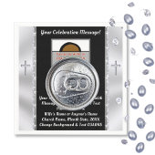 PHOTOとパーソナライズされた、クリスチャン紙ナプキンス スタンダードカクテルナプキン