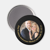 PHOTOの結婚アニバーサリーマグネットギフト価格は5ドル未満 マグネット (正面/裏面)