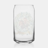 PHOTOの結婚新婚ユーカリの葉贈り物 ガラス缶 (裏面)