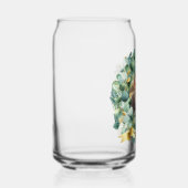 PHOTOの結婚新婚ユーカリの葉贈り物 ガラス缶 (右)