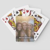 Photoカスタム Over Picの独自の文字 トランプ (裏面)