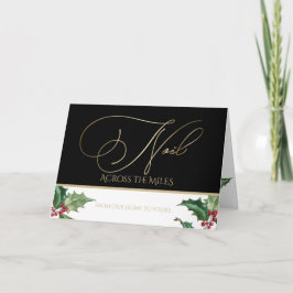 PHOTOノールウォーターカラーホリーレッドベリーカラーウェイ カード