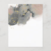 PHOTO予算の悔やみや弔慰愛情のあるメモリ。フライヤー チラシ (裏面)