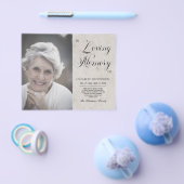 PHOTO予算の悔やみや弔慰愛情のあるメモリ。フライヤー チラシ (シングル)