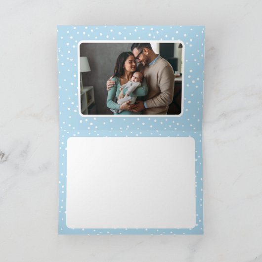 PHOTO家族メリーおもしろい書道オーバーレイ赤 シーズンカード (内部)