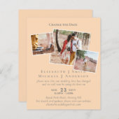 PHOTO日付変更計画延期任意のイベント (正面/裏面)