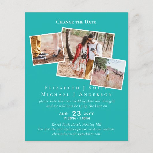 PHOTO日付変更計画延期任意のイベント (正面)