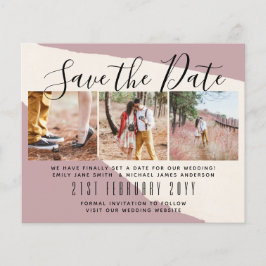 PHOTO コンテンポラリー Save the Dates by LeahG BUDGET チラシ