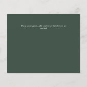 PHOTO コンテンポラリー Save the Dates by LeahG BUDGET チラシ (裏面)