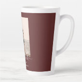 PHOTO パーソナライズされた Giftブルゴーニュテーマ カフェラテマグ (右)