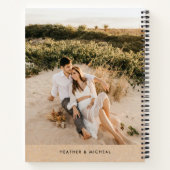 Photo パーソナライズされた The Story of Us Couples Journal ノートブック (裏面)