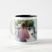 Photo パーソナライズされた WorldのCEO最高の ツートーンマグカップ (正面左)