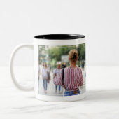 Photo パーソナライズされた WorldのCEO最高の ツートーンマグカップ (左)