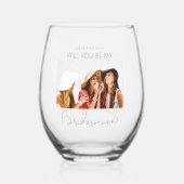 Photo モダン Bridesmaidの提案 ステムなしワイングラス (正面)