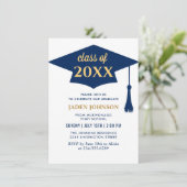 PHOTO モダン Class of 2024 Graduation Party 招待状 (スタンド正面)
