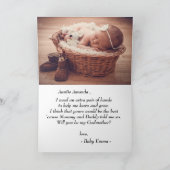 Photo モダン Godmotherの提案 カード (内部)