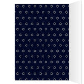 PHOTO モダン Hanukkah青い水色の花 (内側 (左))