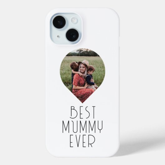 Photo 最高の Mummy Everモダン Script Case-Mate iPhoneケース (裏面)