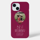 Photo 最高の Mummy Everモダン Script Case-Mate iPhoneケース (裏面)